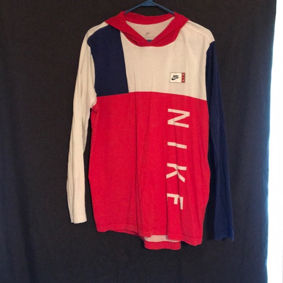 nike jersey mens long sleeve hoodie